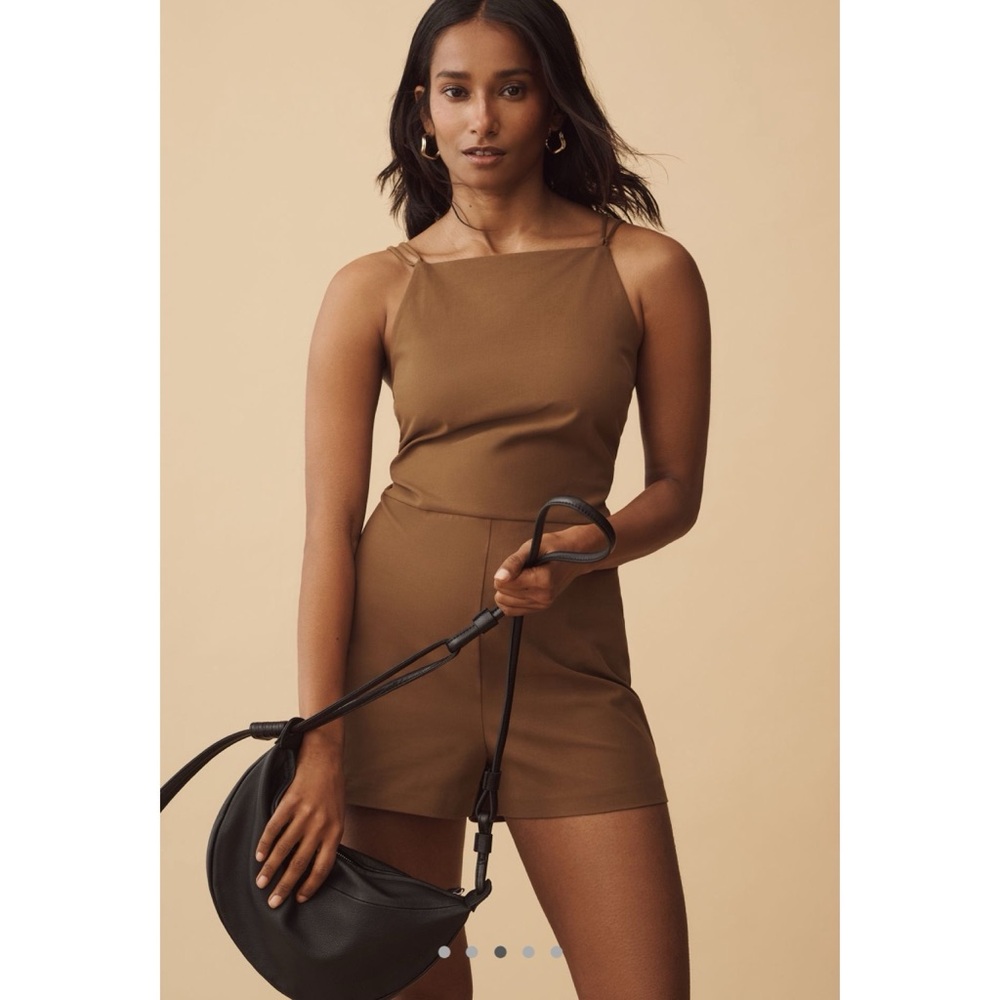 Maeve strappy micro romper